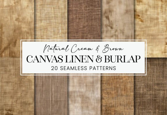 Aged Natural Linen Muslin Canvas Fabric: A Timeless Texture for Modern Creativity