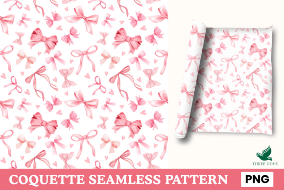 Coquette Seamless Pattern - 05