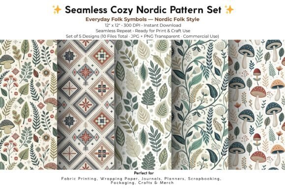 Embracing Nordic Everyday Folk Symbols in Modern Creative Projects