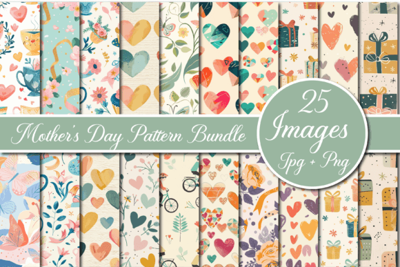 Enhance Your Mother’s Day Designs with a Premium Pattern Bundle