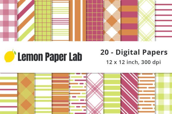 Orange, Red and Lime Stripes Backgrounds: A Vibrant Design Essential